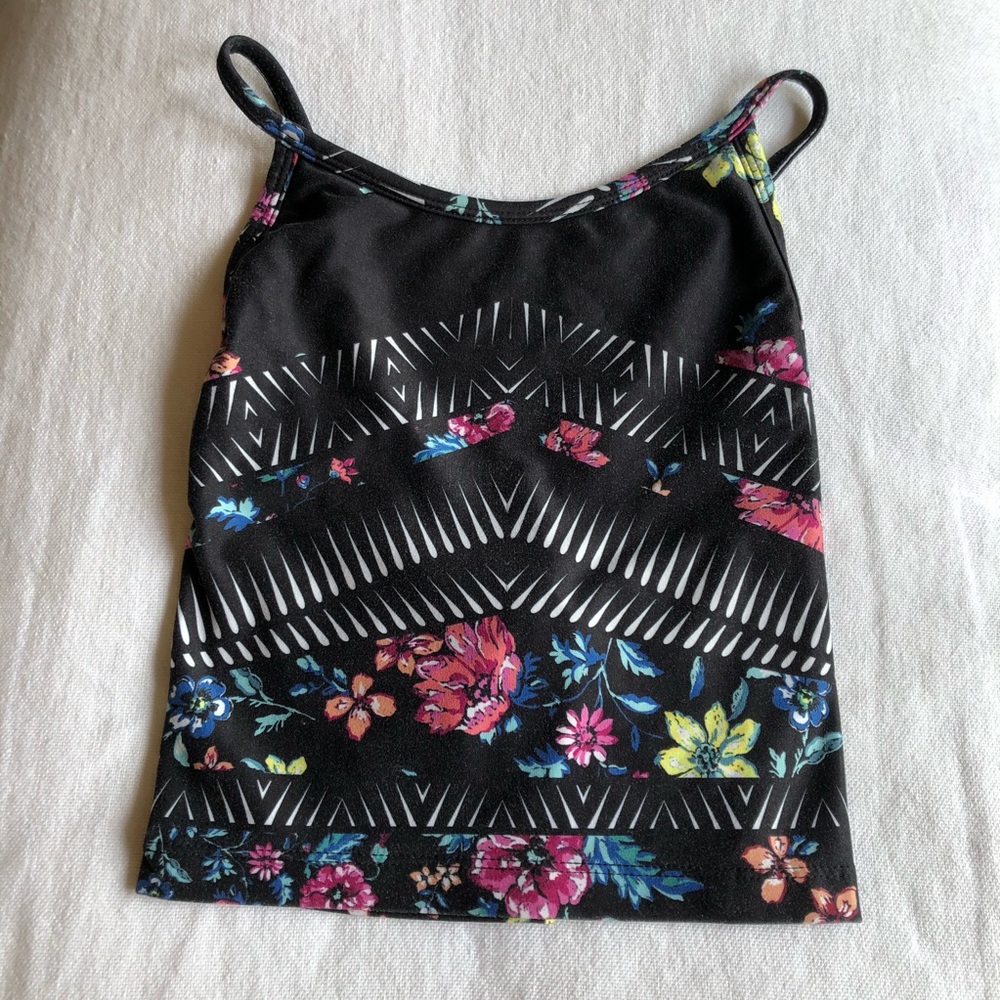 Floral Workout Top